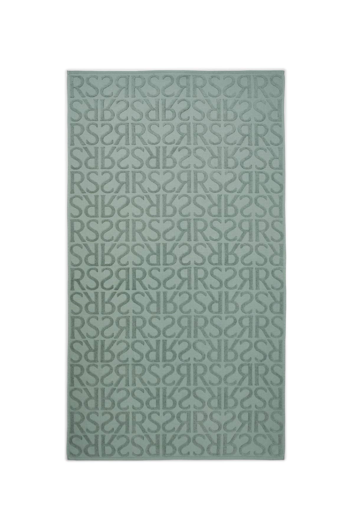 Monogram beach towel - Beach towel 100x180 cm I Sage Sage 100x180cm 1 - Rabens Saloner - DK