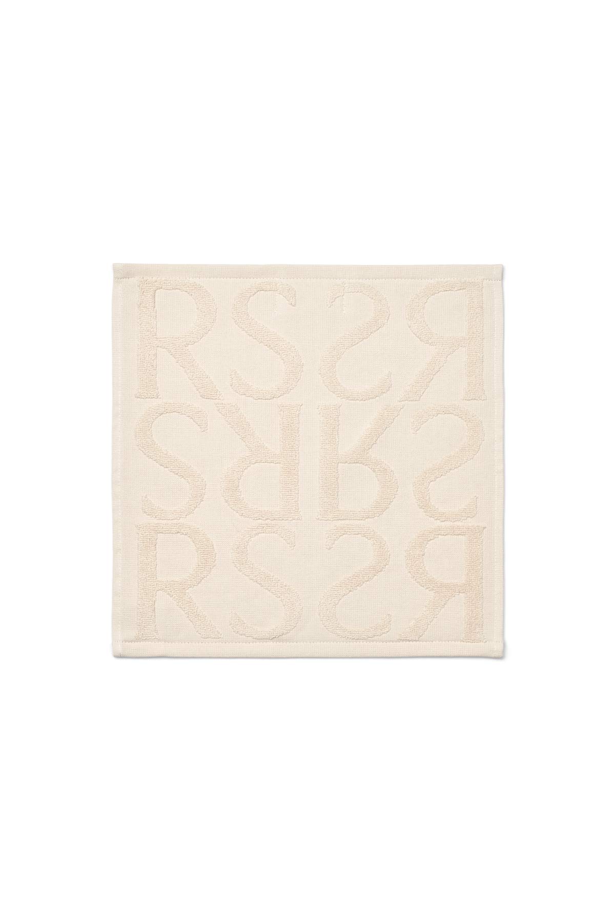 Monogram wash cloth - Wash cloth 30x30 cm I Ivory Ivory 30x30cm 3 - Rabens Saloner - DK