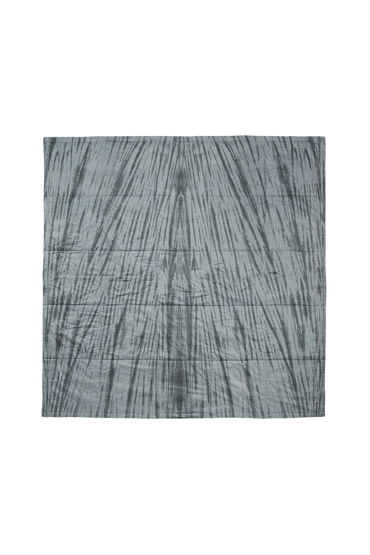 Tie-dye bed cover - Bed cover 270x270 cm I Grey combo 1 - Rabens Saloner - DK