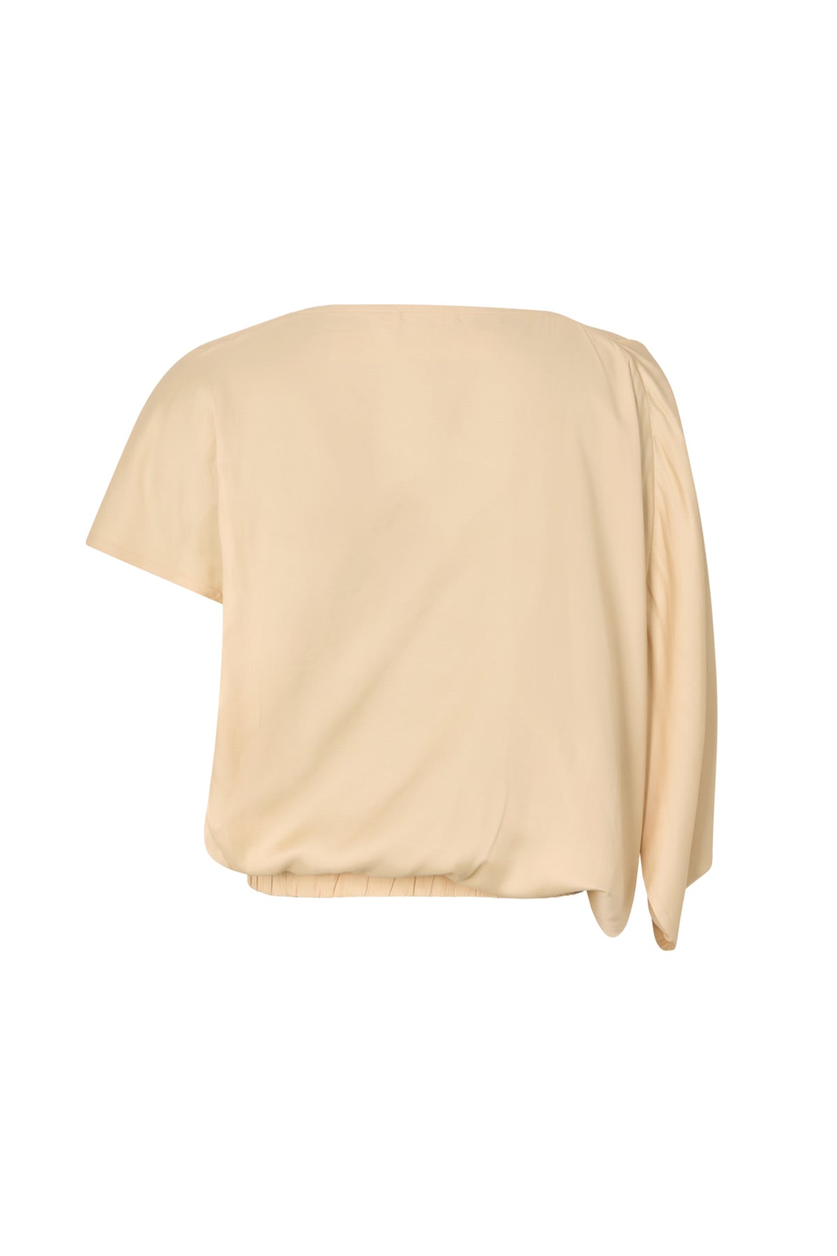 Mist - Ripple drape blouse I Sand Dollar 5 - Rabens Saloner - DK