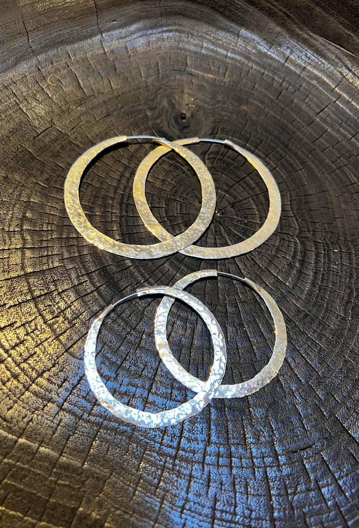 Nafsu - Hammered hoop M I Silver 5 - Rabens Saloner - DK