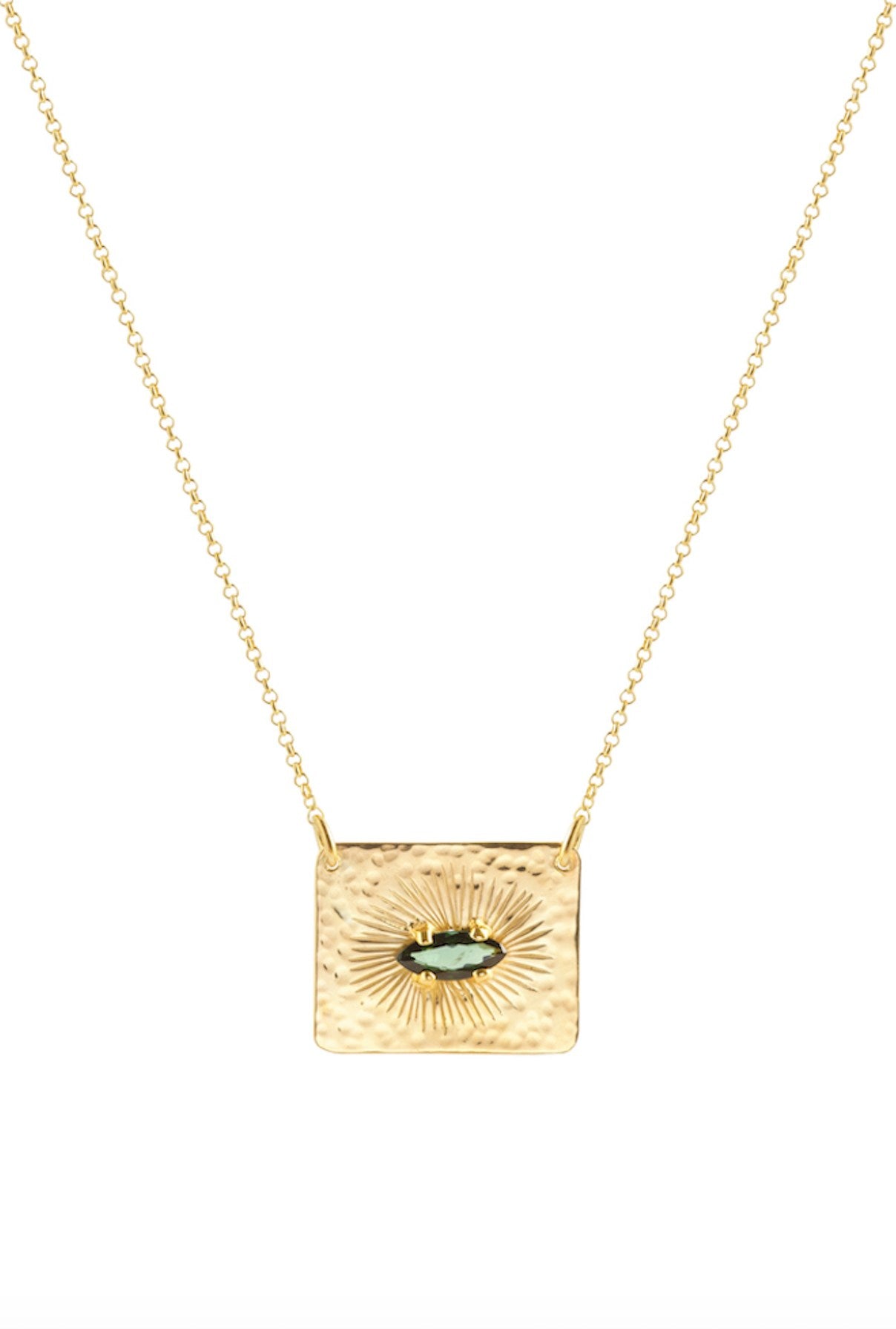 Nafsu - Escapulario necklace I Dark stone Dark stone 1 - Rabens Saloner - DK