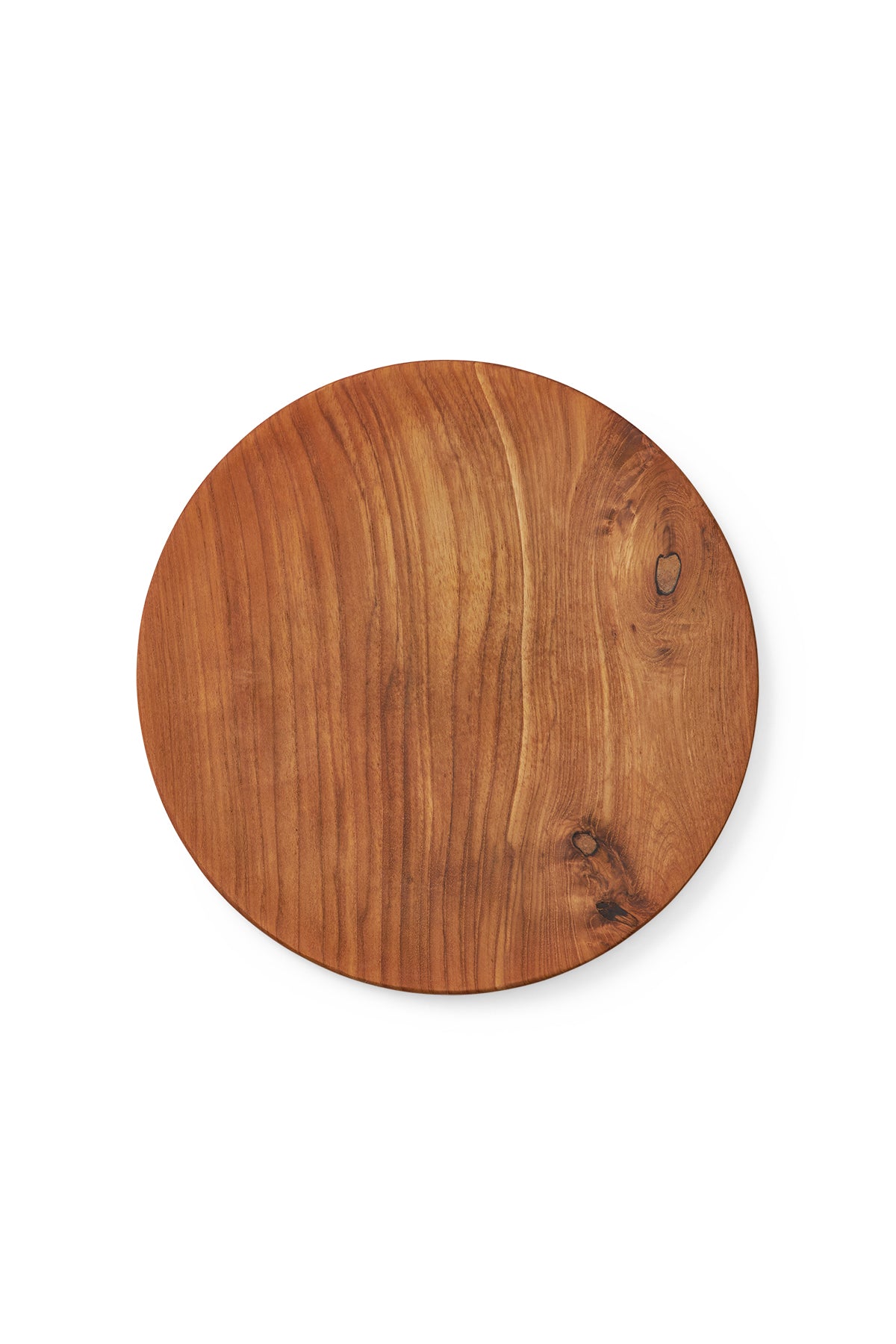 Wooden Plate - Plate 30 cm I Brown Wood Brown Wood D: 30 cm 2 - Rabens Saloner - DK