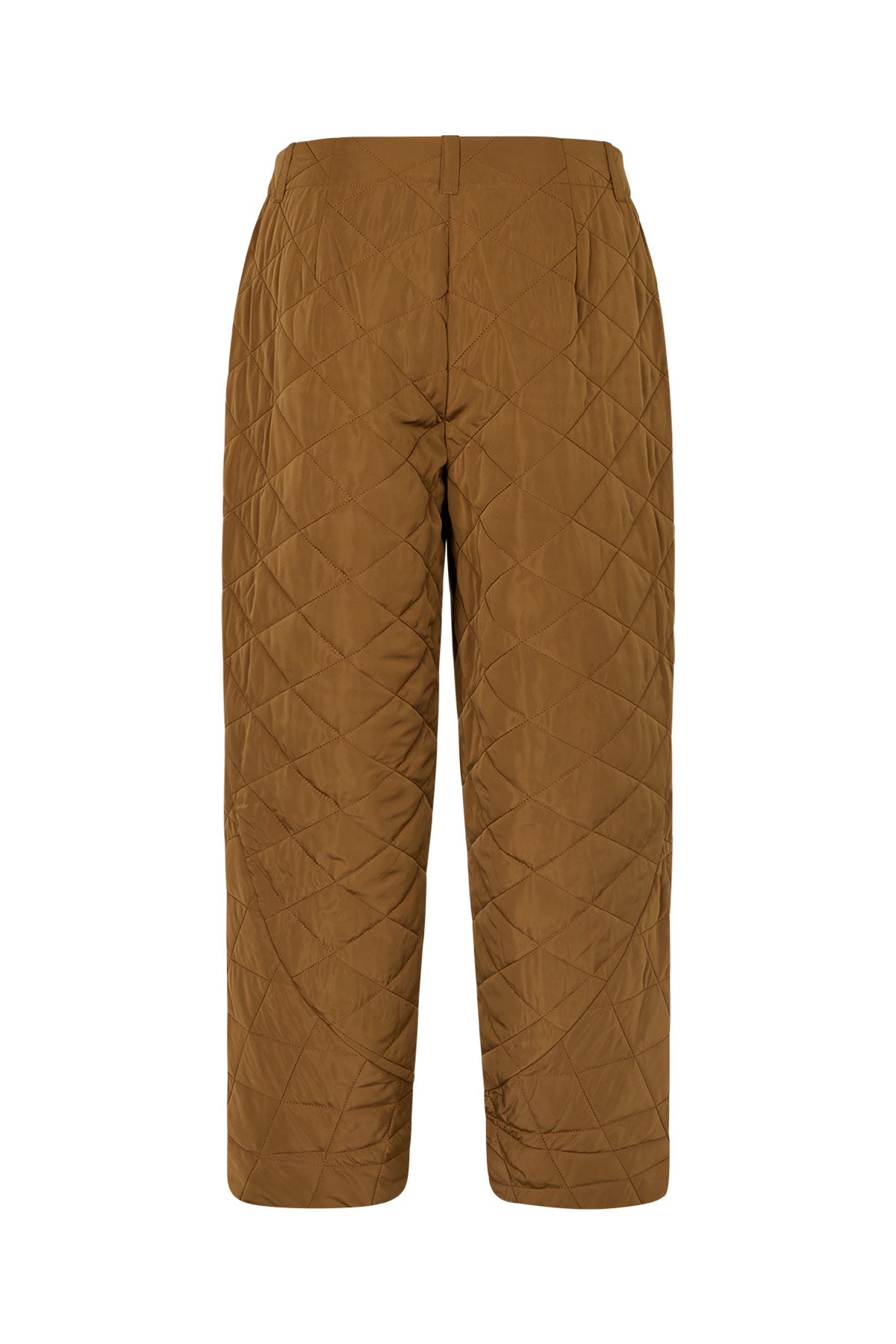October - Tech quilt shaped pants I Chestnut 5 - Rabens Saloner - DK