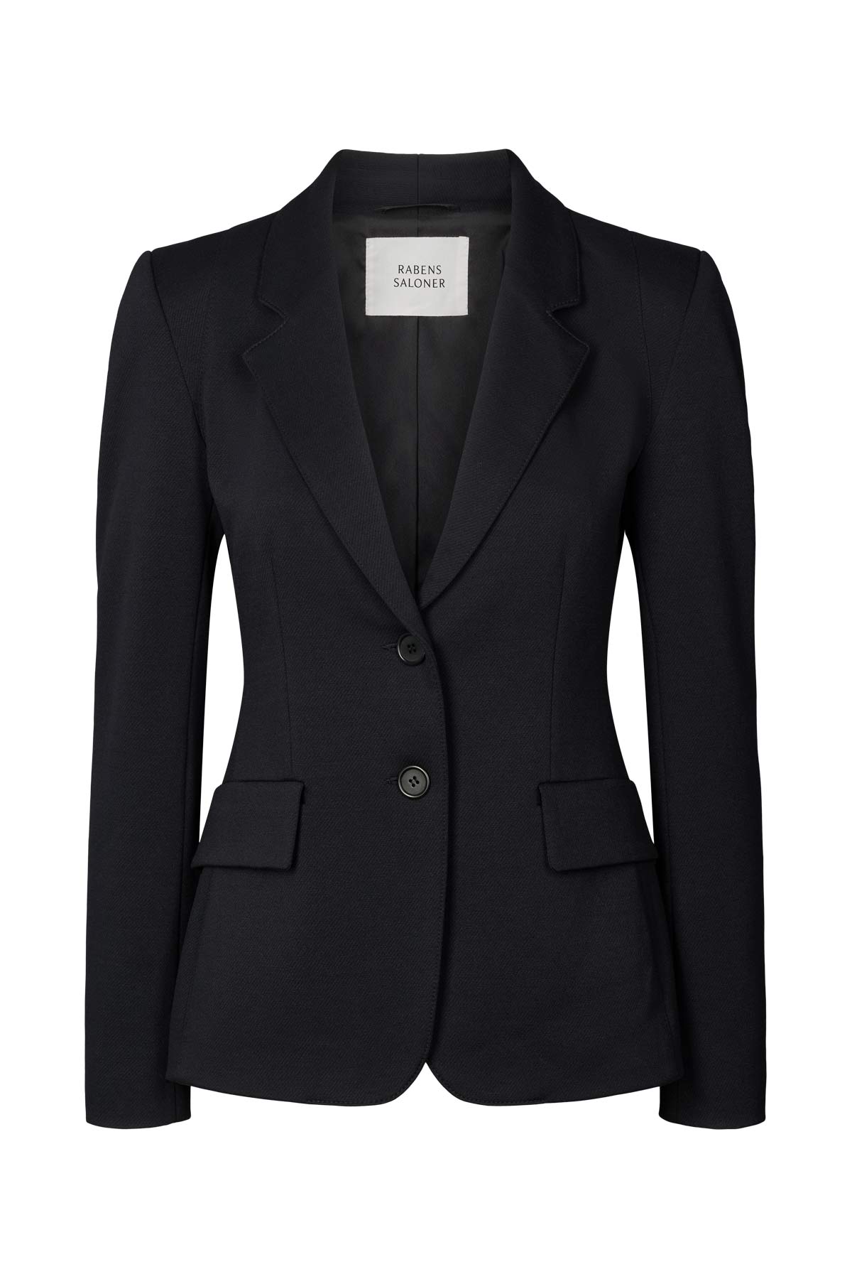 Helda - Tailored jacket I Black navy combo Black navy combo XS 3 - Rabens Saloner - DK