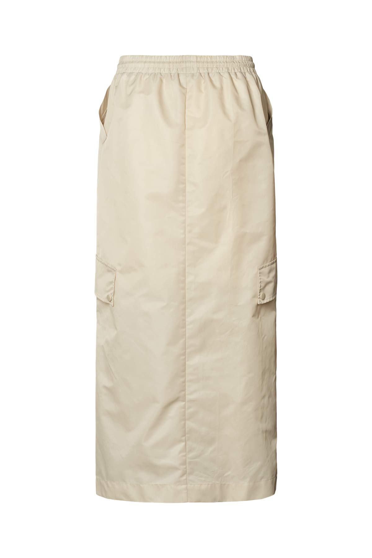 Peaches - Nylon skirt I Ecru 3 - Rabens Saloner - DK