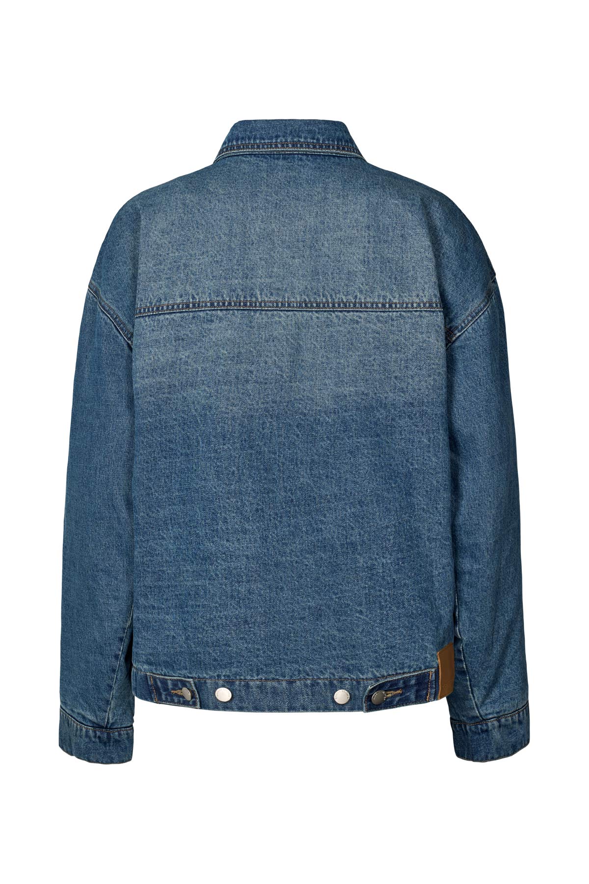 Hellelou - Denim jacket I Washed indigo 6 - Rabens Saloner - DK