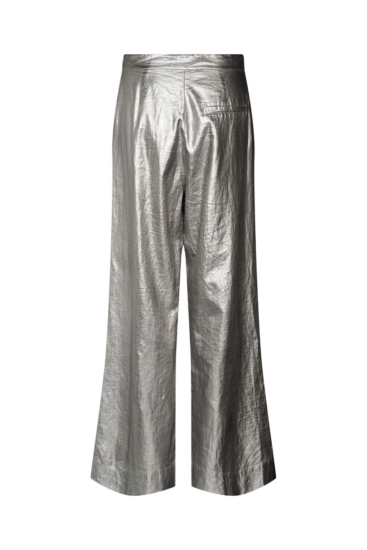 Inja - Antique silver wide leg pants I Antique silver 3 - Rabens Saloner - DK