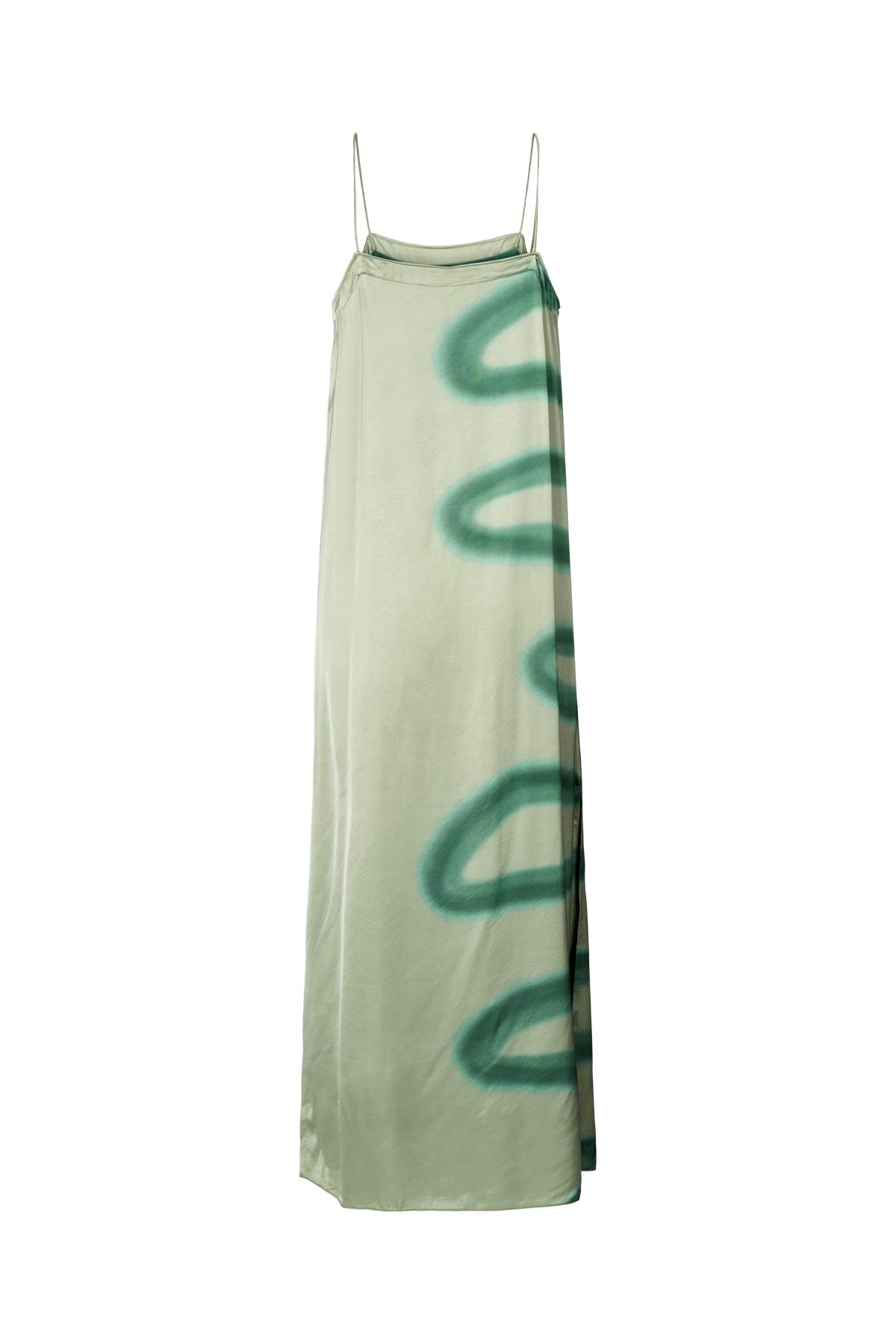 Laurette - Fluid camisole dress I Aloe vera combo Aloe vera combo XS 2 - Rabens Saloner - DK