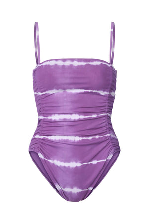 Sali - Ripples swimsuit I Purple combo Purple combo XS 1 - Rabens Saloner - DK