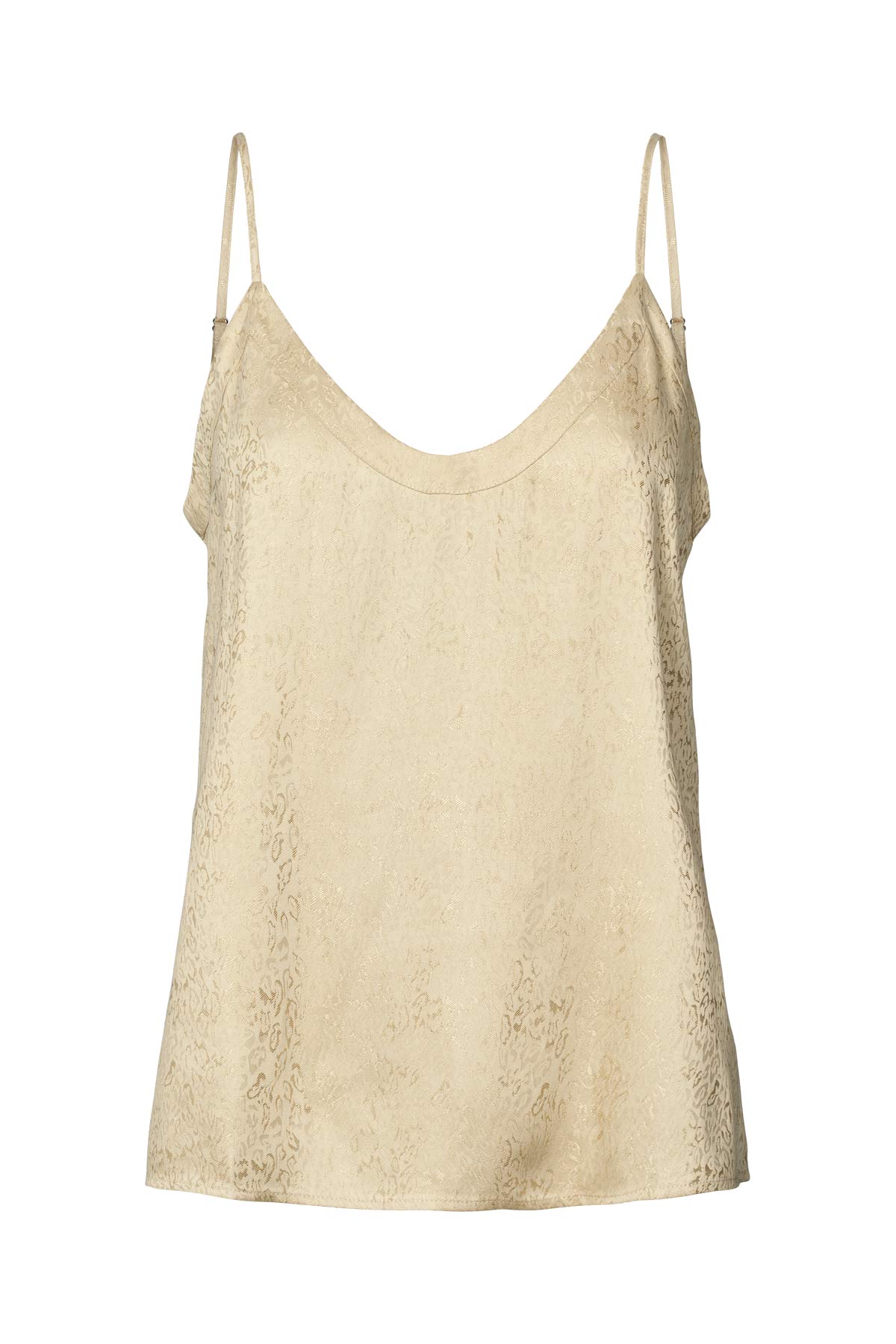 Glæde - Cluster jacquard camisole top I Fiber Fiber XS 3 - Rabens Saloner - DK