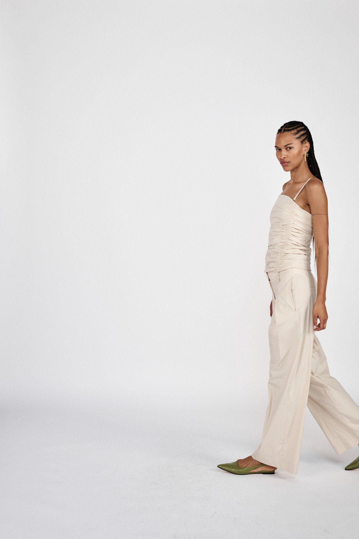 Gunna - Papery bodice top I Black 5 - Rabens Saloner - DK