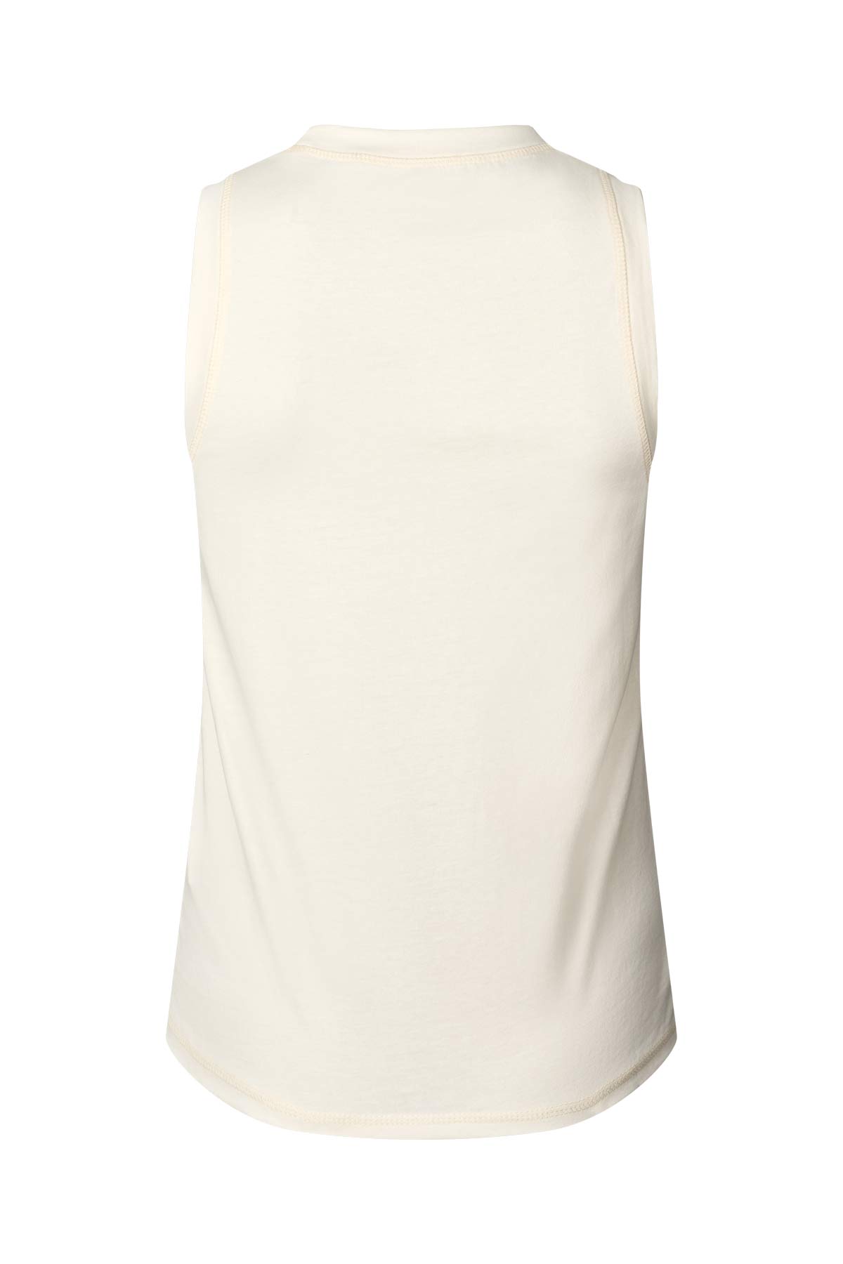 Johnny - Pima jersey tank top I Chalk 5 - Rabens Saloner - DK