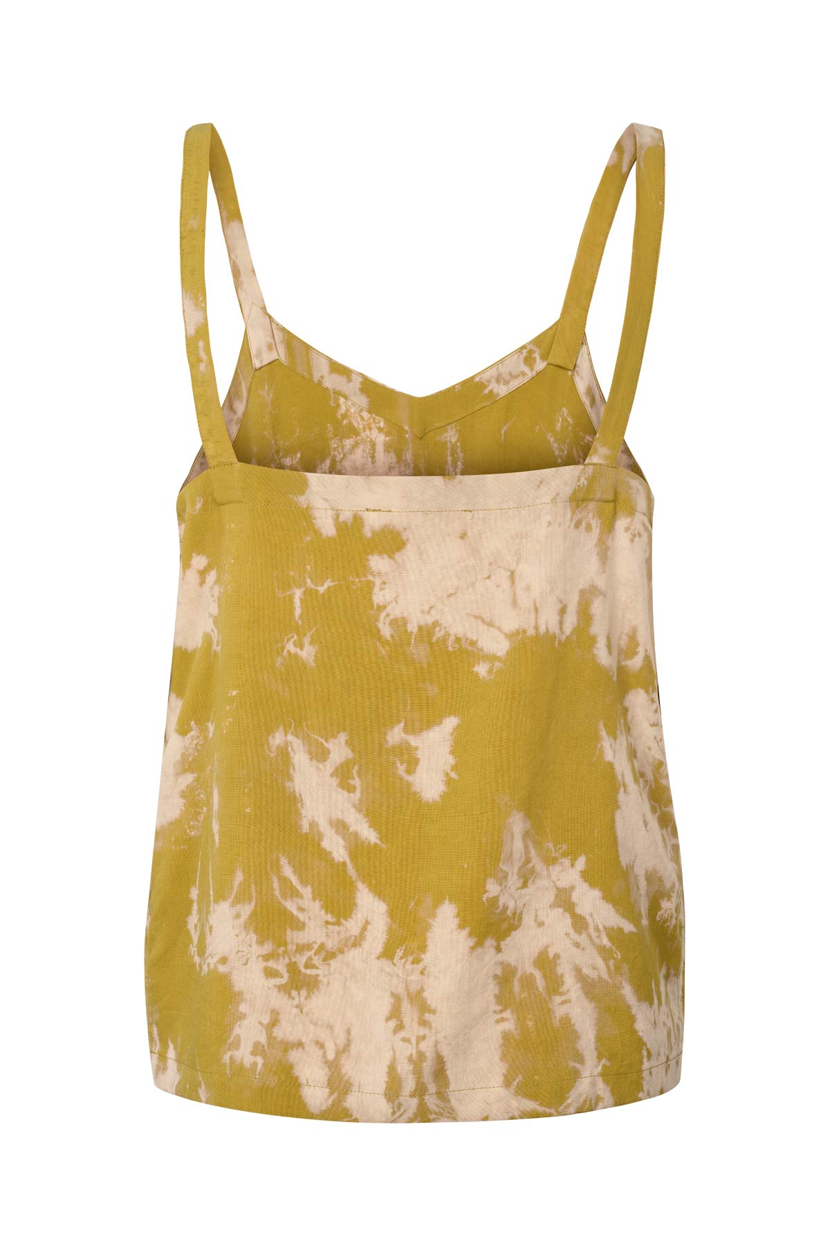 Maisa - Misty camisole top I Golden mustard combo 7 - Rabens Saloner - DK