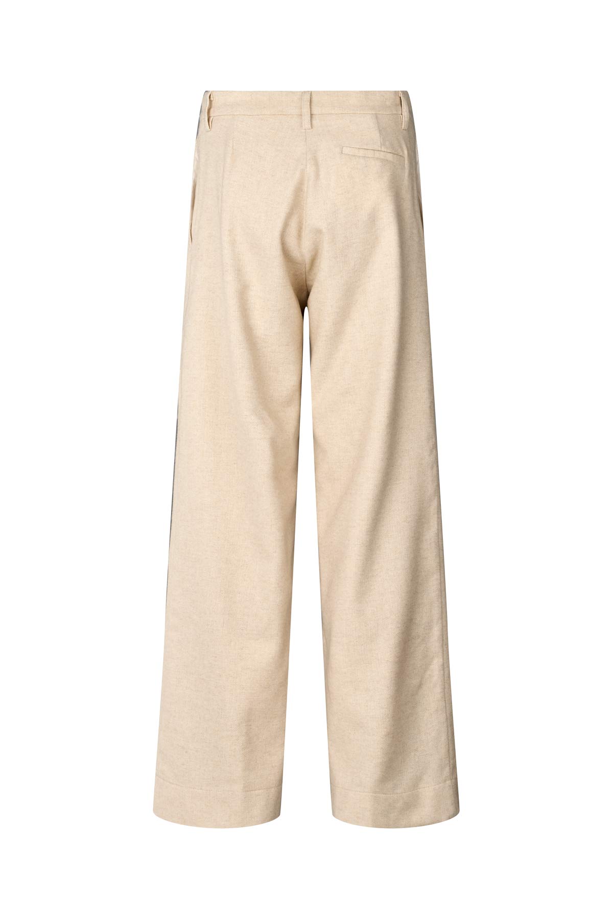 Kesia - Mini herringbone pants I Light sand 4 - Rabens Saloner - DK