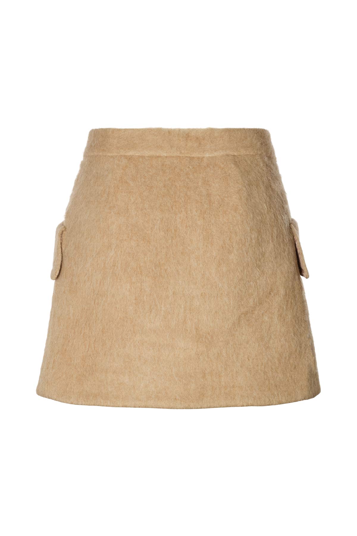 Olympia - Fuzzy skirt I Oatmeal 2 - Rabens Saloner - DK