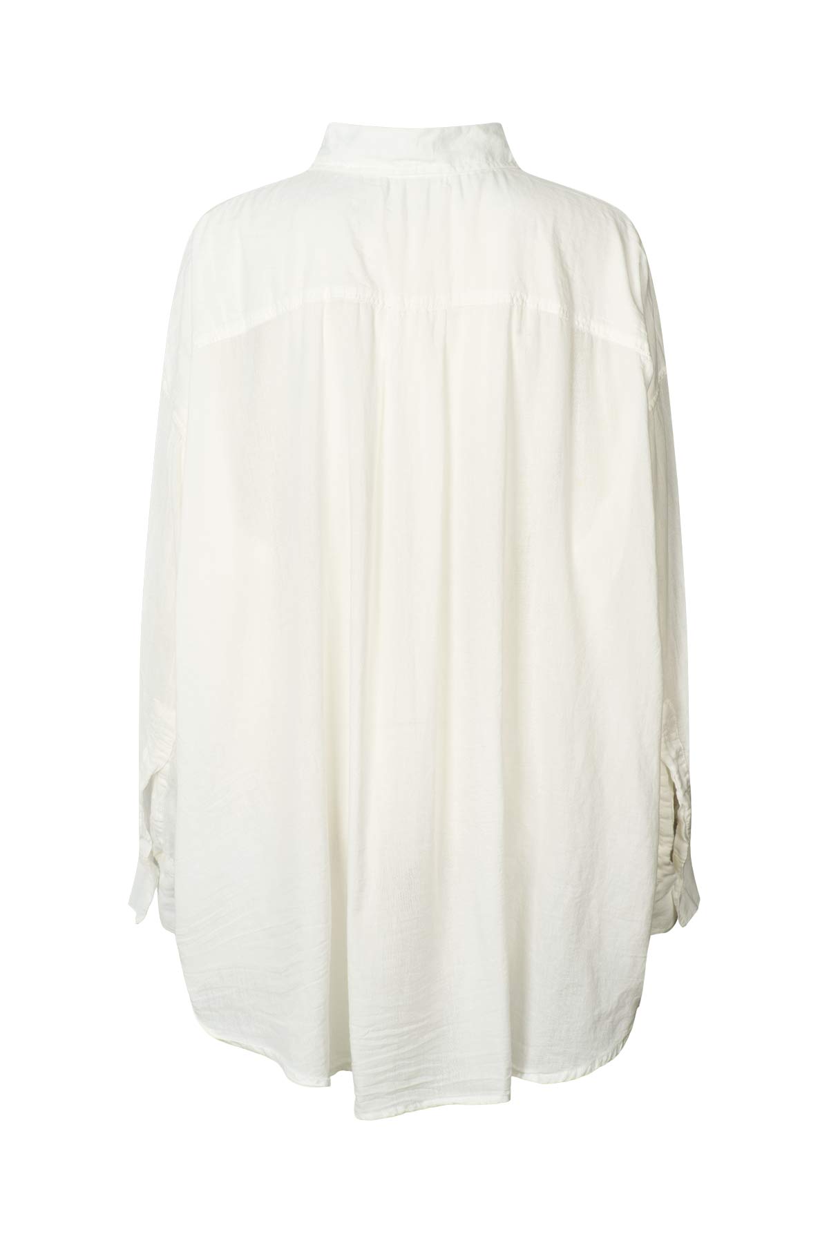 Noah - Cotton oversized shirt I White 2 - Rabens Saloner - DK