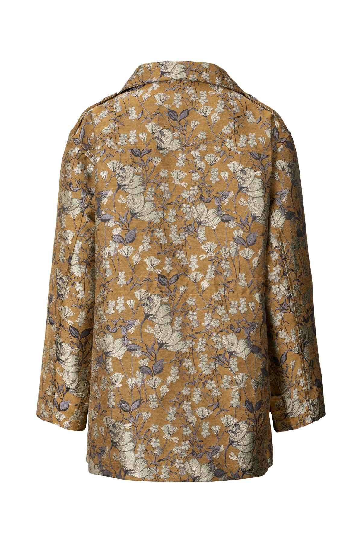 Feodora - Ottoman jacquard jacket I Golden combo 7 - Rabens Saloner - DK