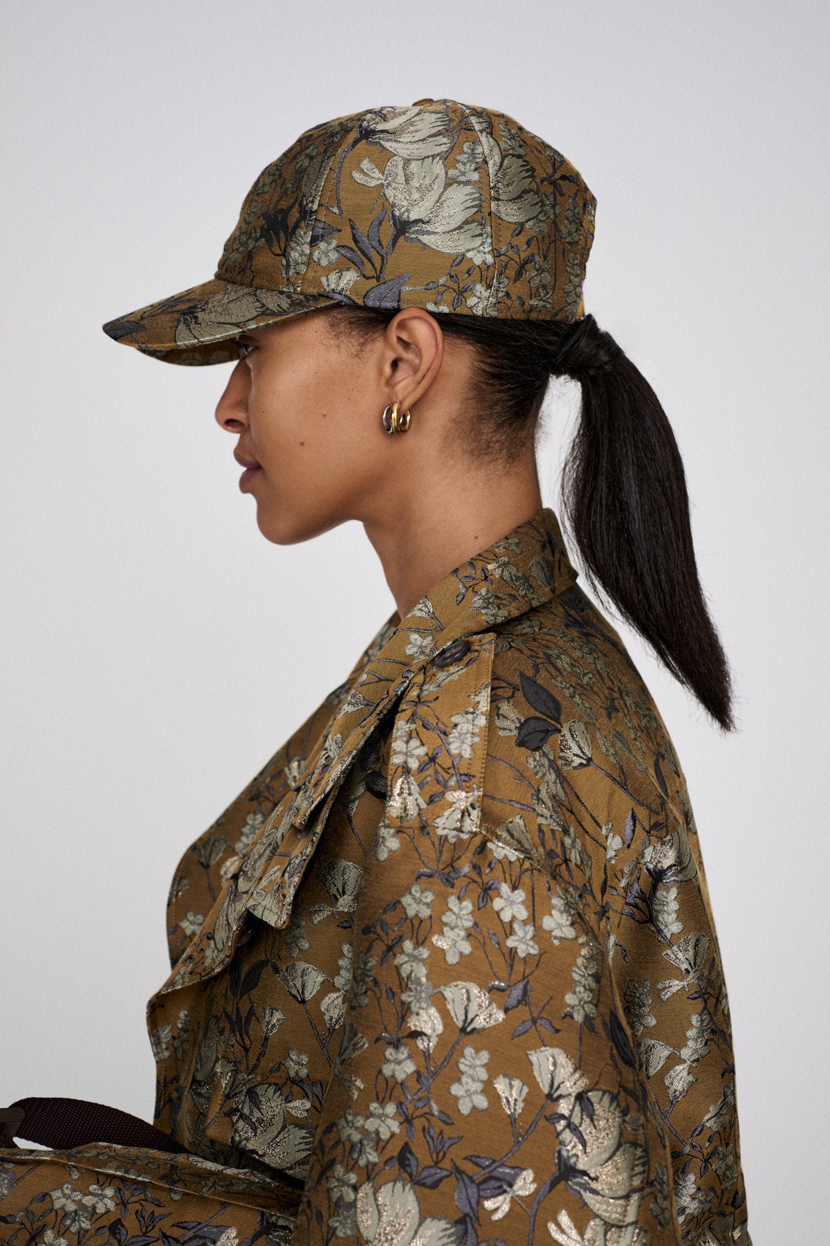 Feodora - Ottoman jacquard jacket I Golden combo 5 - Rabens Saloner - DK