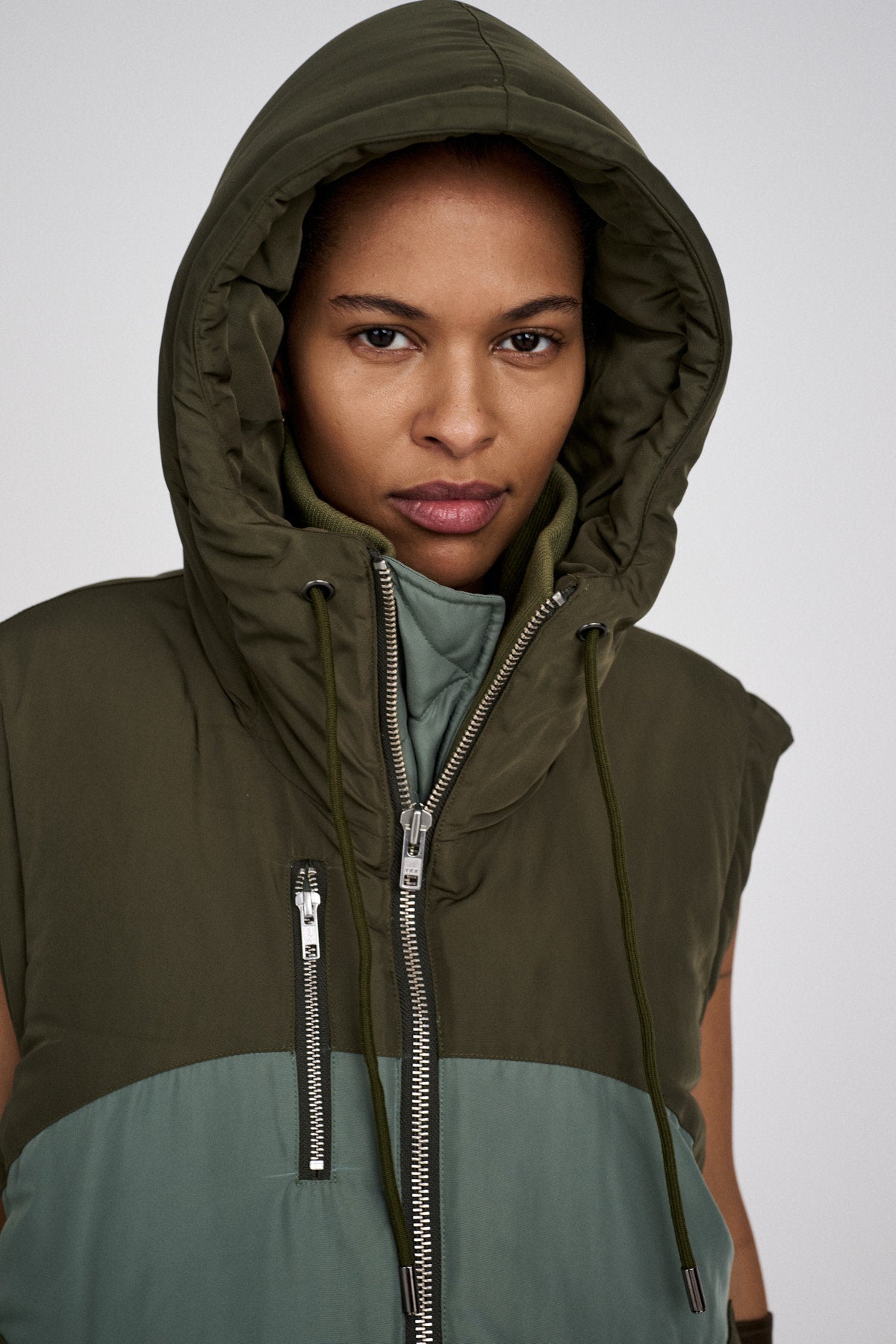 Casaya - Combo tech coat I Ocean 6 - Rabens Saloner - DK