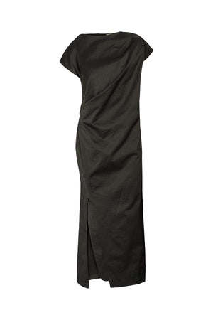 Cenobia - Cotton fusion dress I Pirate black Pirate black XS 1 - Rabens Saloner - DK