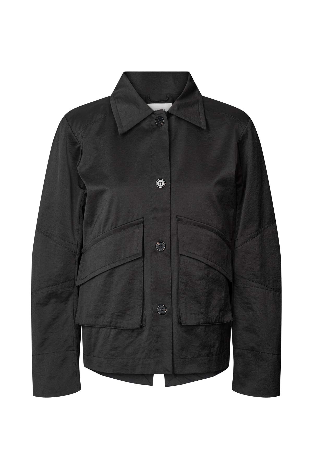 Charmaine - Cotton fusion jacket I Pirate black Pirate black XS 1 - Rabens Saloner - DK
