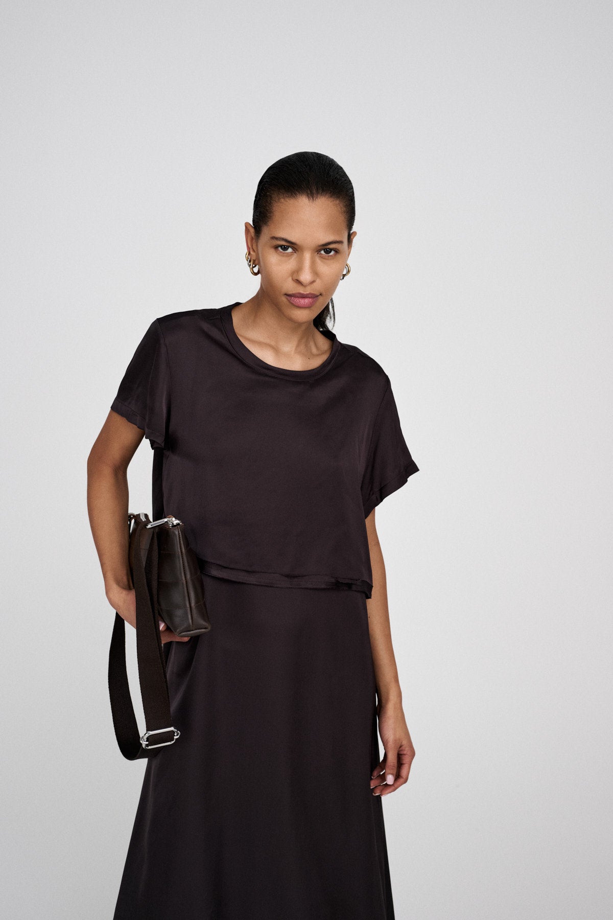 Nat - Lush t-shirt dress I After dark 3 - Rabens Saloner - DK