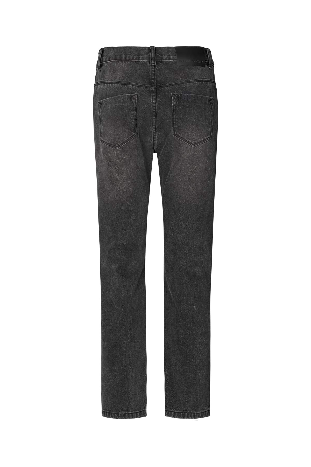 Fine - Denim black cropped pants I Washed black denim 4 - Rabens Saloner - DK
