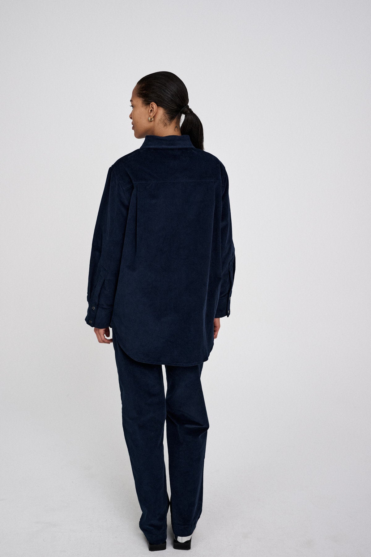 Sabina - Baby corduroy pants I Navy 2 - Rabens Saloner - DK