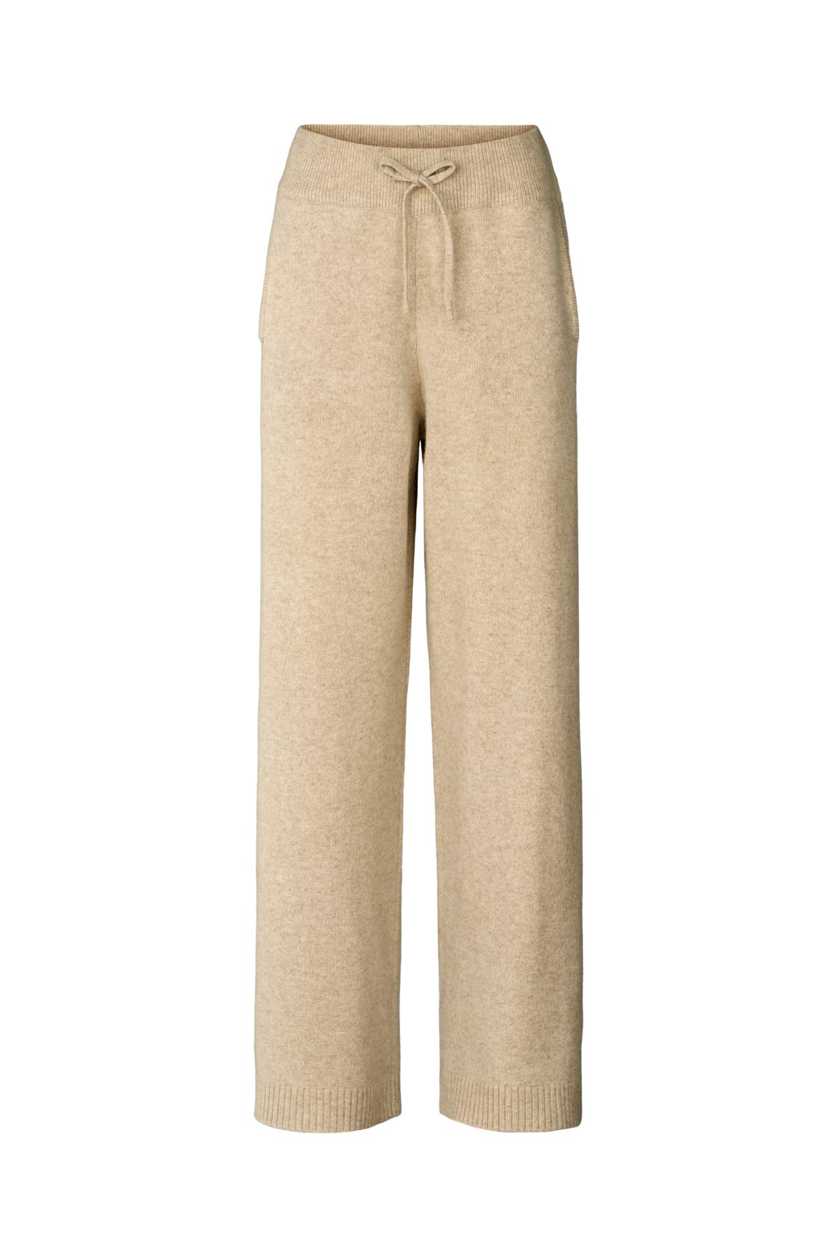 Dianne - Pure wool lounge pants I Oatmeal Oatmeal XS 8 - Rabens Saloner - DK