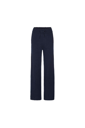 Dianne - Pure wool lounge pants I Navy Navy XS 1 - Rabens Saloner - DK