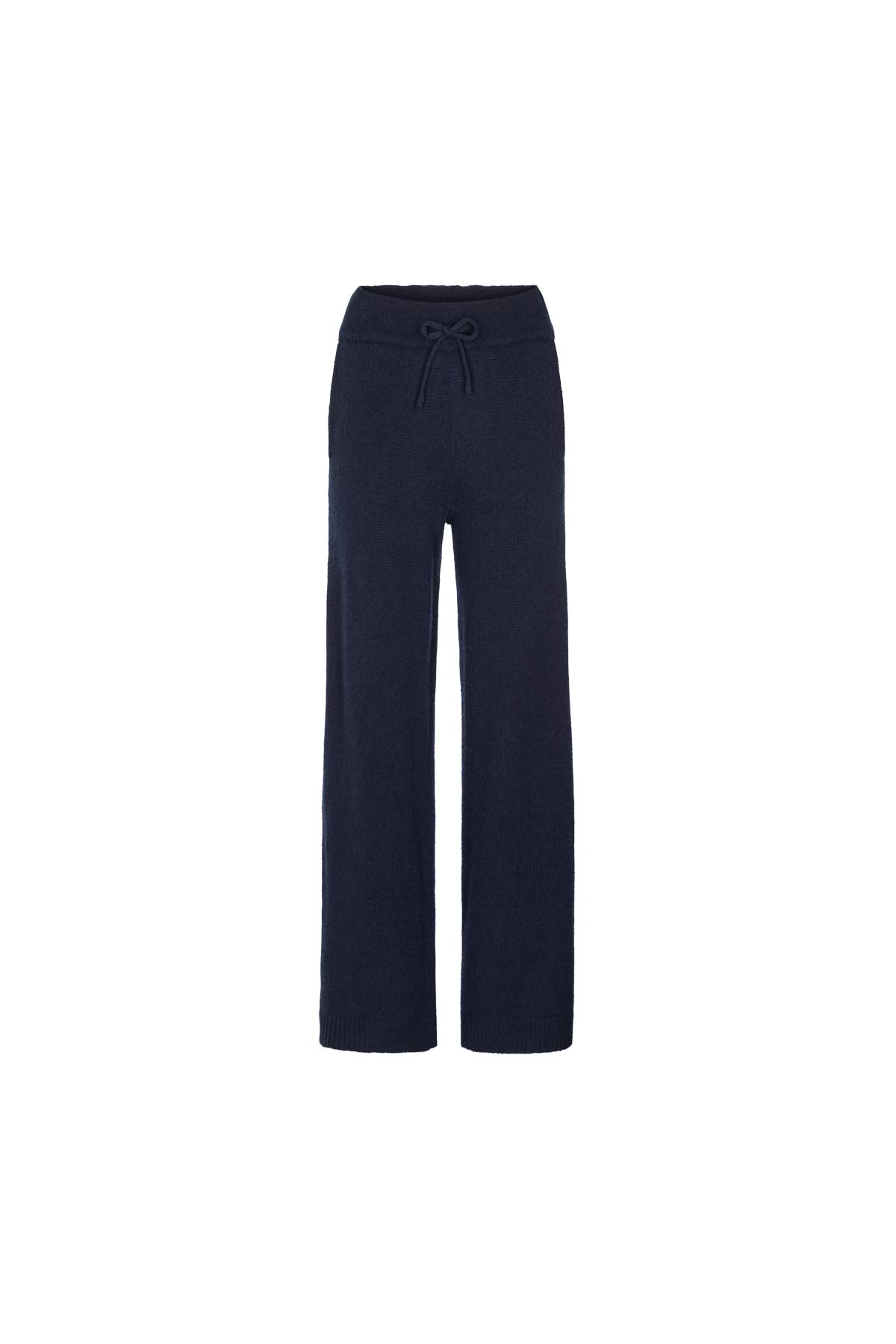 Dianne - Pure wool lounge pants I Navy Navy XS 1 - Rabens Saloner - DK