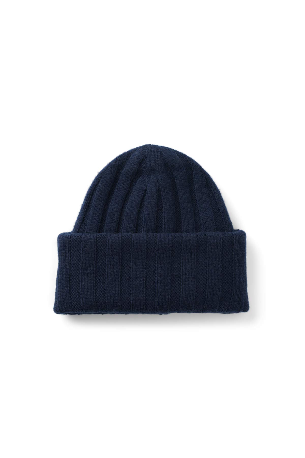 Dolores - Pure wool oversize hat I Navy Navy O/S 1 - Rabens Saloner - DK