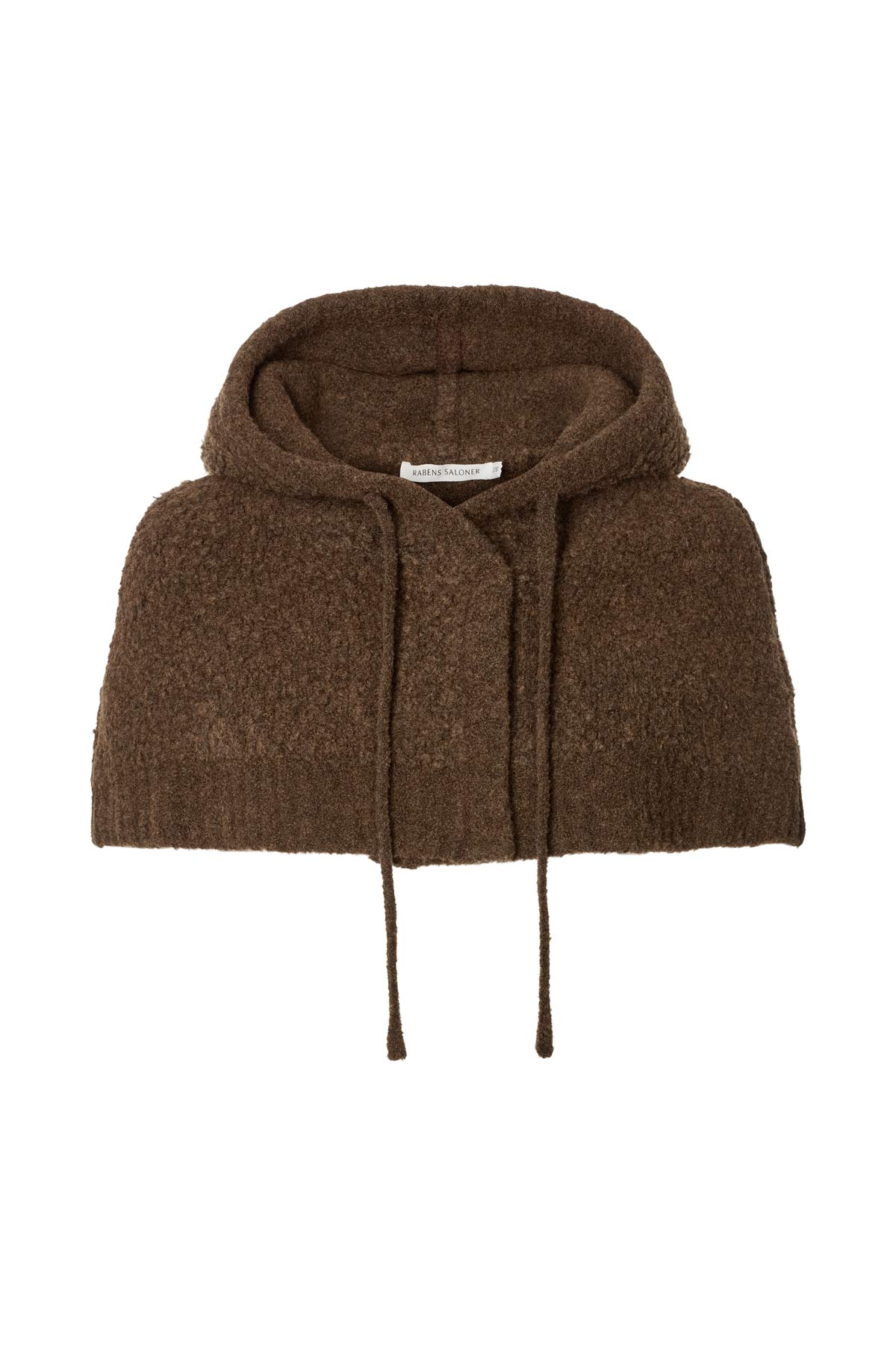 Sinika - Sheep knit hood I Dark brown Dark brown O/S 1 - Rabens Saloner - DK