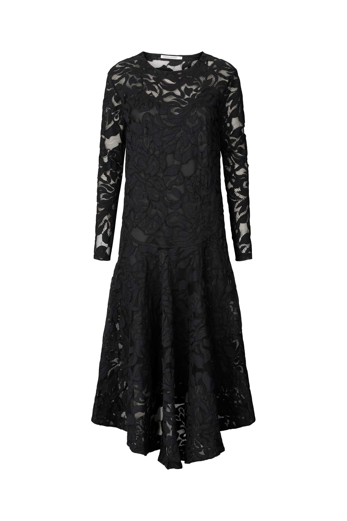 Enid - Orchid lace dress I Black Black XS 2 - Rabens Saloner - DK