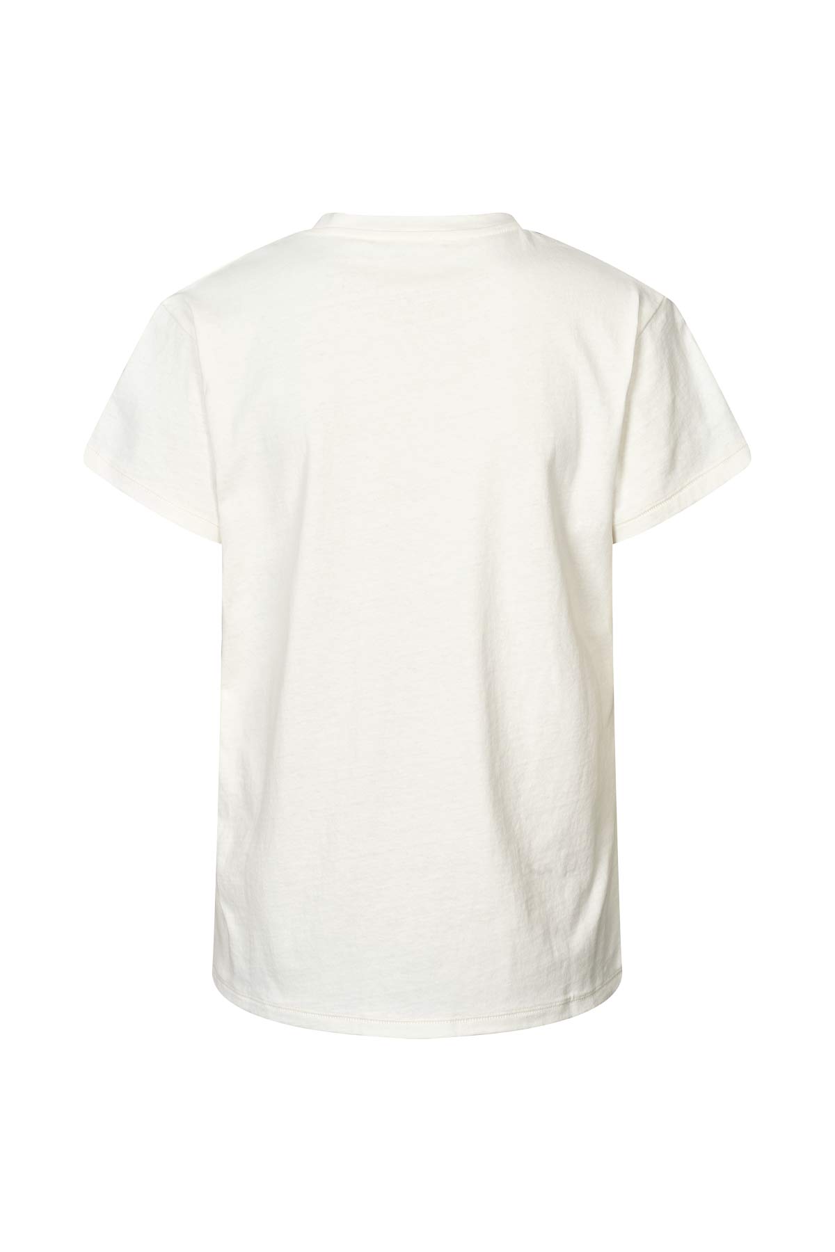 Ambla - Eclipsed print t-shirt I Chalk 4 - Rabens Saloner - DK