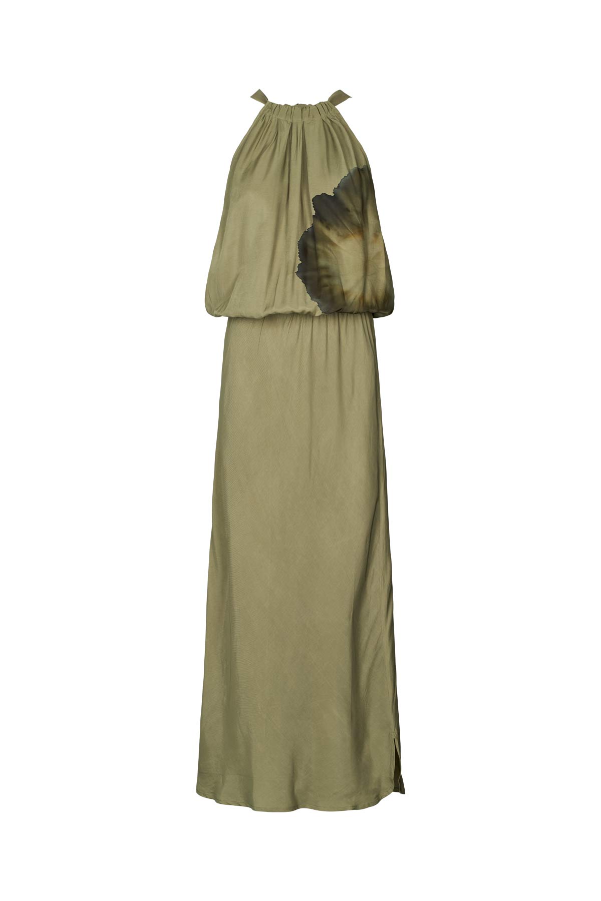 Chanette - Bloom halter dress I Hazelnut combo Hazelnut combo XS 5 - Rabens Saloner - DK