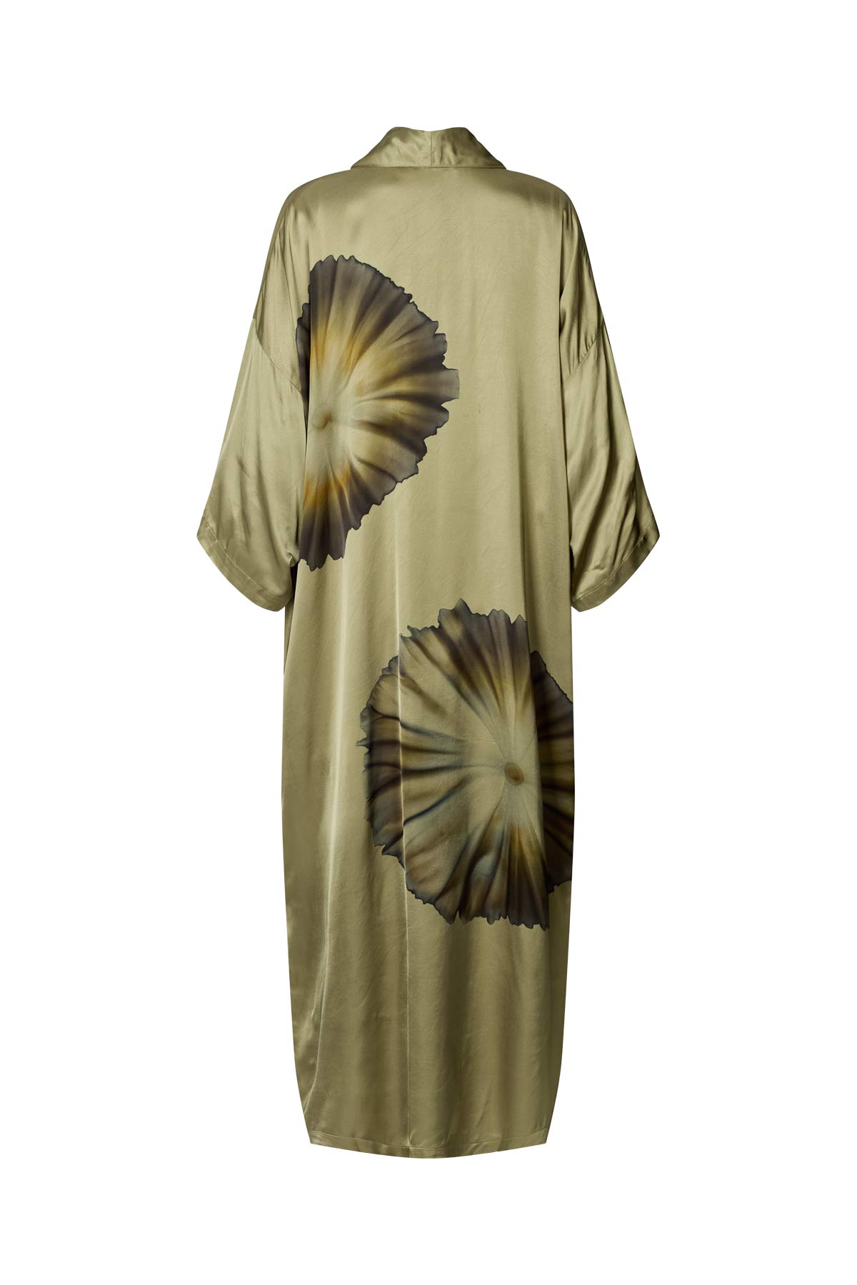 Aysha - Bloom kimono jacket I Hazelnut combo 2 - Rabens Saloner - DK