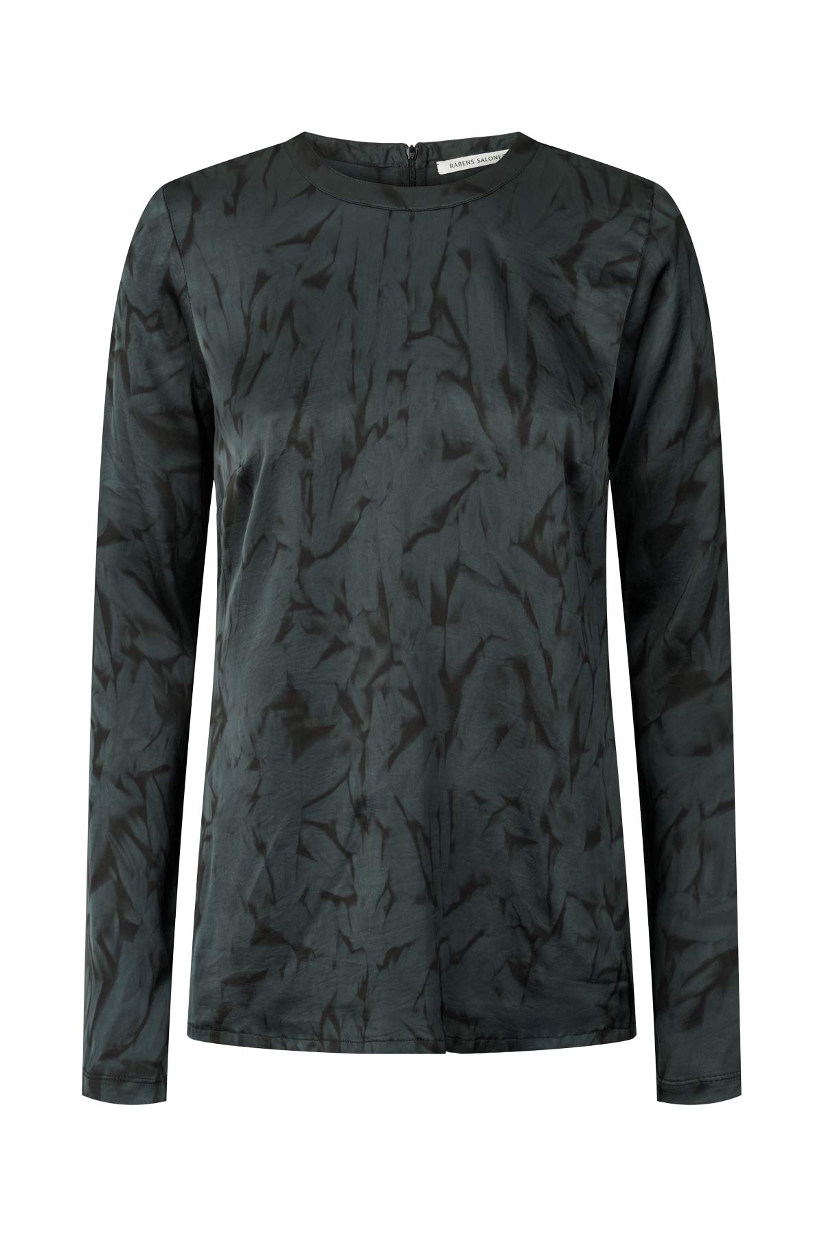 Agnia - Crystal tube blouse I Midnight black combo Midnight black combo XS 5 - Rabens Saloner - DK