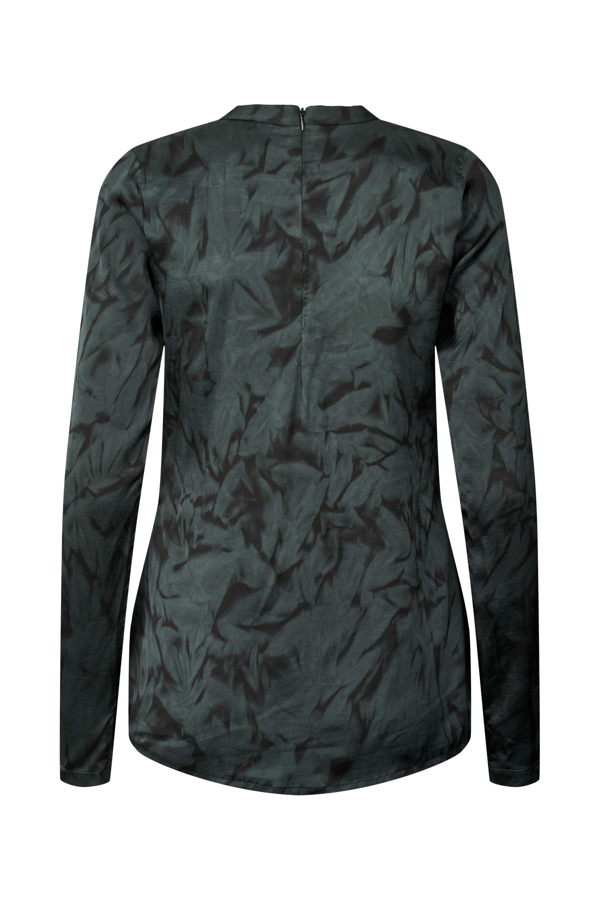 Agnia - Crystal tube blouse I Midnight black combo 4 - Rabens Saloner - DK