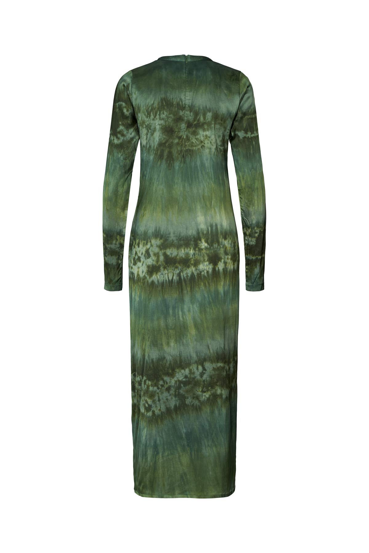 Cesilla - Arizona tube dress I Bottle green combo 4 - Rabens Saloner - DK