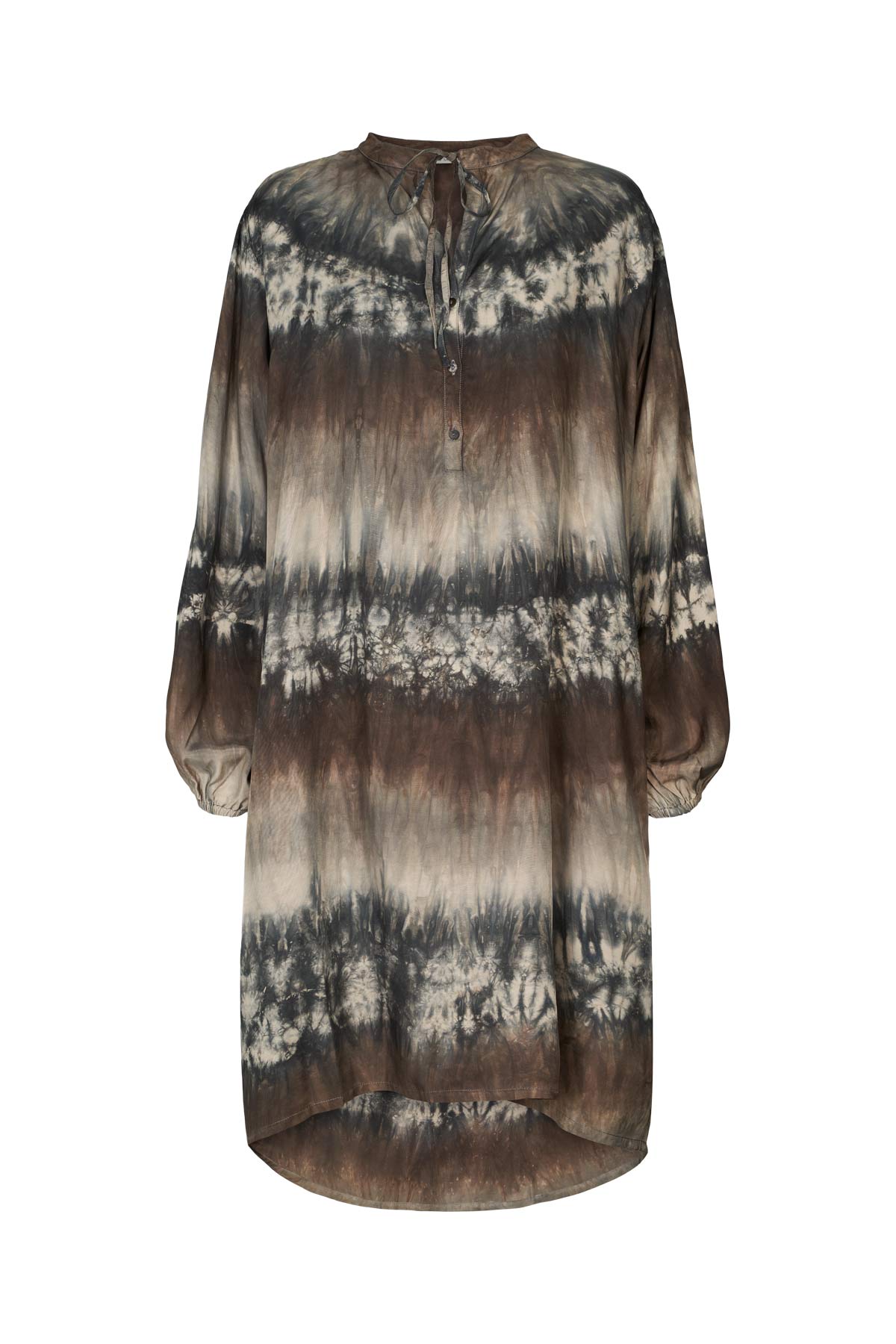 Irela - Arizona tie dress I Cement combo Cement combo XS 1 - Rabens Saloner - DK