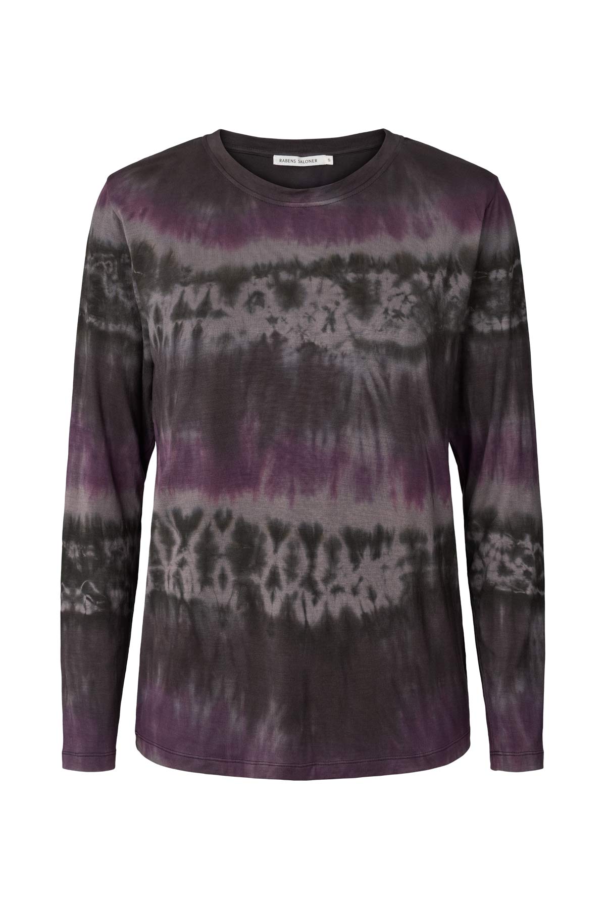 Xenia - Arizona long sleeve t-shirt I Purple combo Purple combo XS 5 - Rabens Saloner - DK