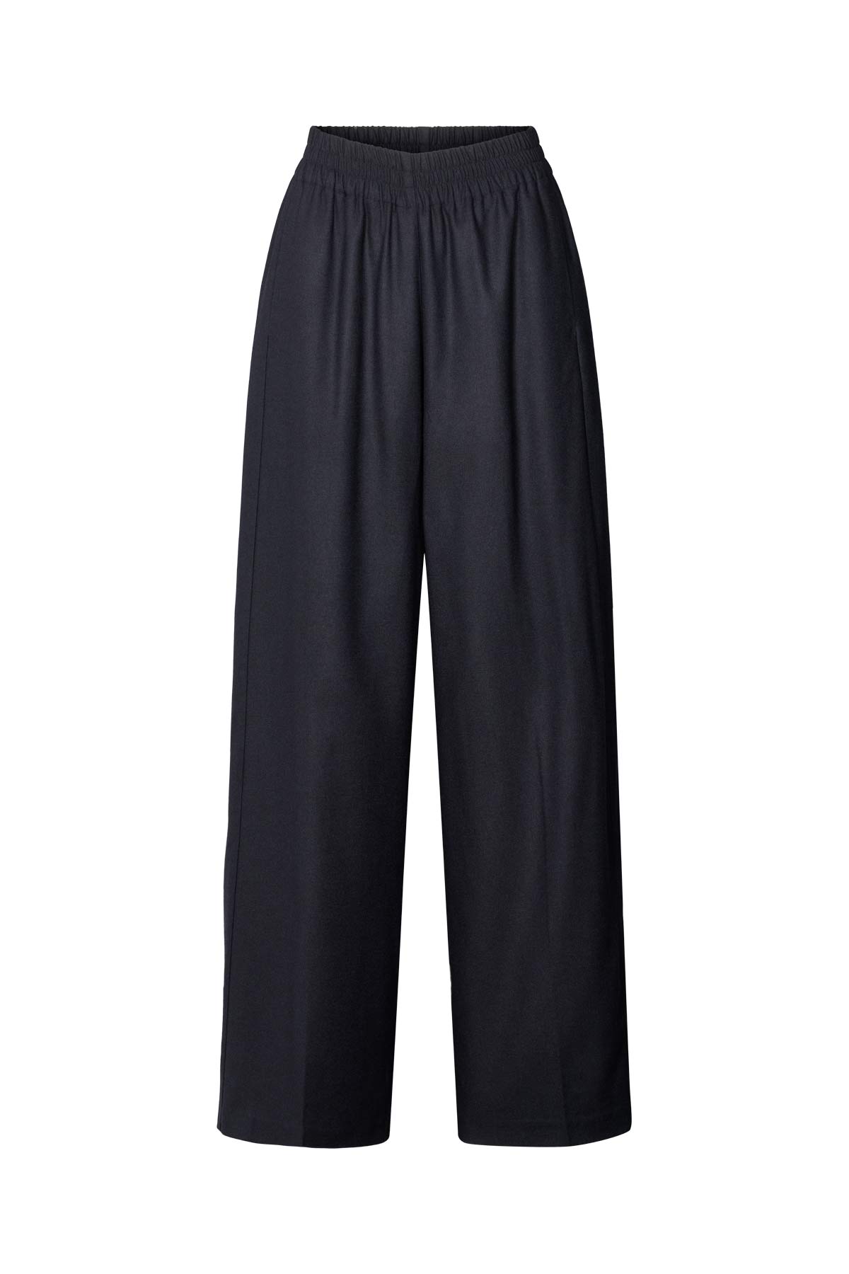 Drapy tailoring relaxed pants - Everdeen I Midnight Midnight XS 6 - Rabens Saloner - DK