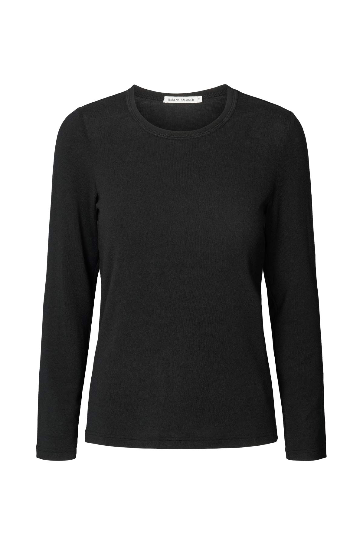 Zahar - Lucid long sleeve top I Black Black XS 1 - Rabens Saloner - DK