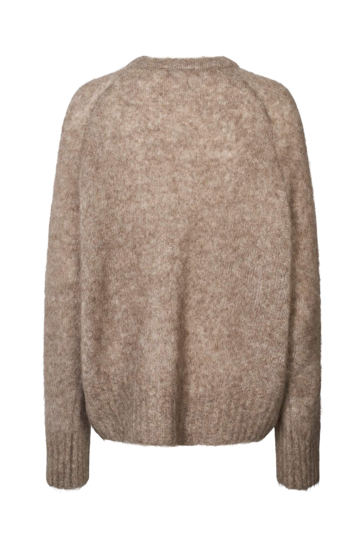 Superlight boxy sweater - Beka I Mushroom