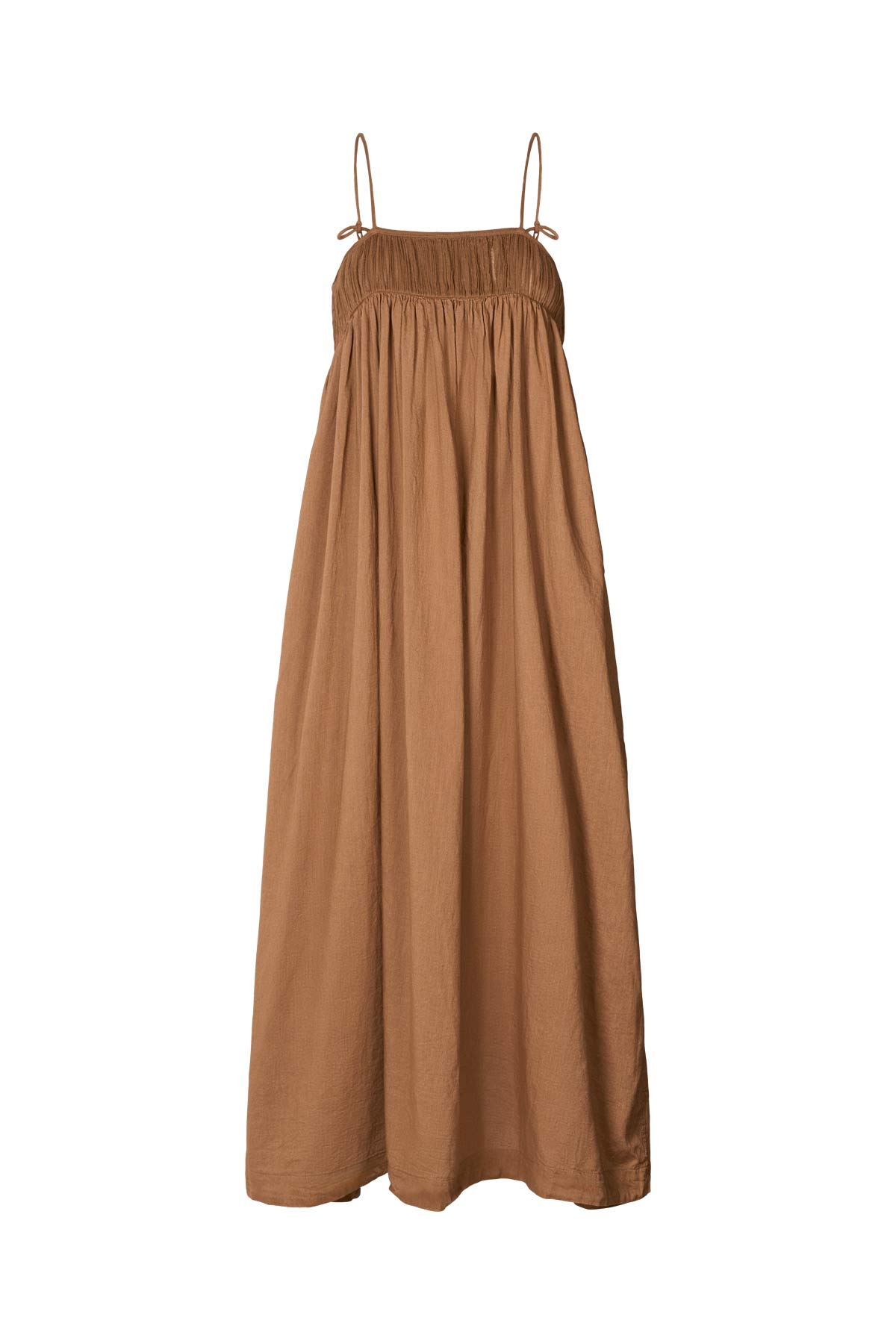 Dorrit - Cotton angel string dress I Chestnut Chestnut XS 4 - Rabens Saloner - DK
