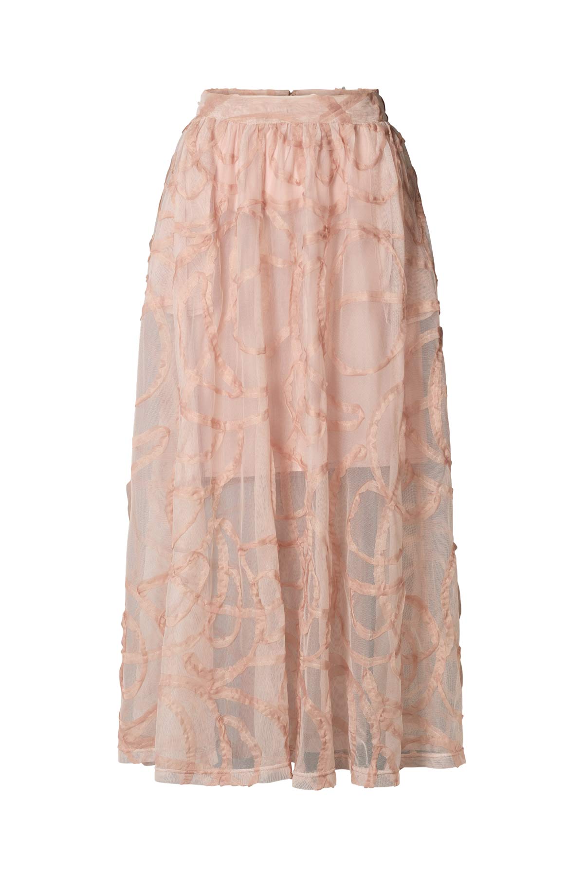 Silke - Scribble full skirt I Blush Blush XS 8 - Rabens Saloner - DK