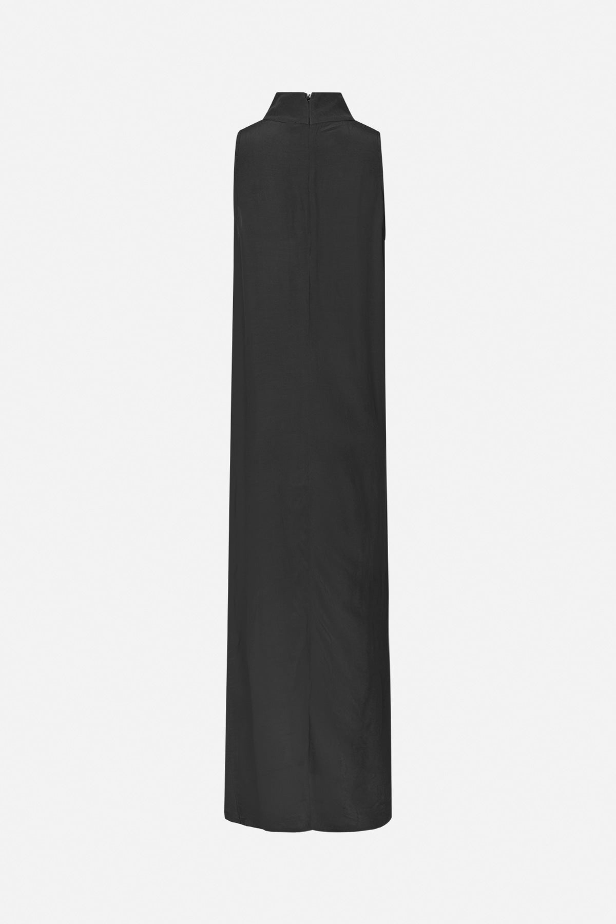 Sima - Sheer lace long dress I Faded black 6 - Rabens Saloner - DK