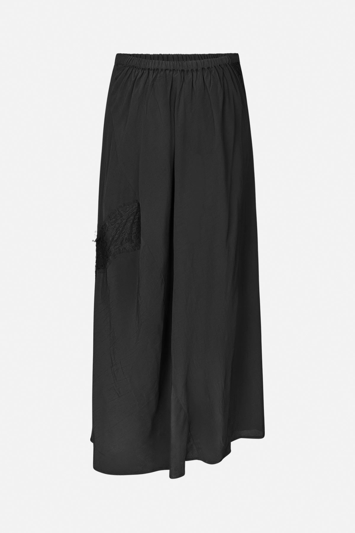 Leia - Sheer lace skirt I Faded black 2 - Rabens Saloner - DK